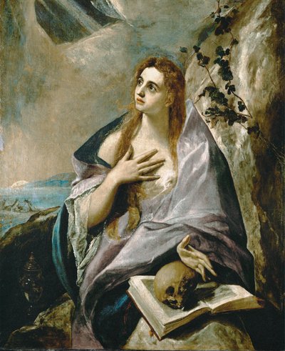 Maria Magdalena (maleri på lerret) av El (1541-1614) Greco