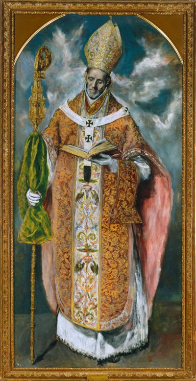Sankt Ildefonso (maleri) av El (1541-1614) Greco