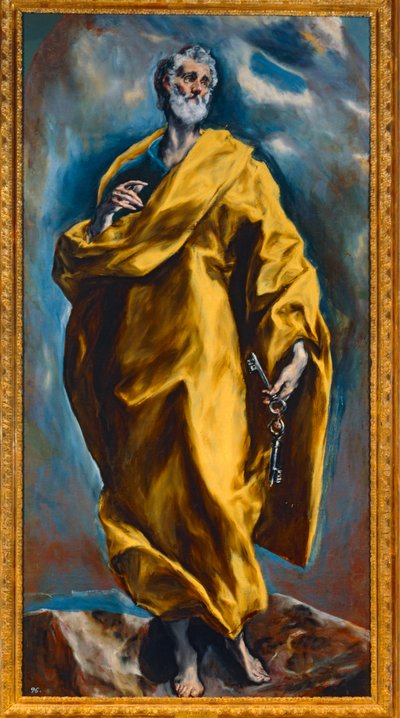 Sankt Peter (maleri) av El (1541-1614) Greco