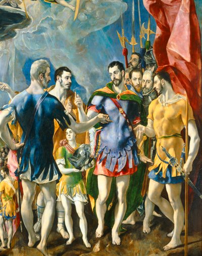 Den thebanske legionen av El (1541-1614) Greco