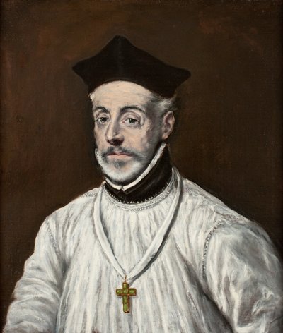 Portrett av Diego de Covarrubias y Leiva av El Greco
