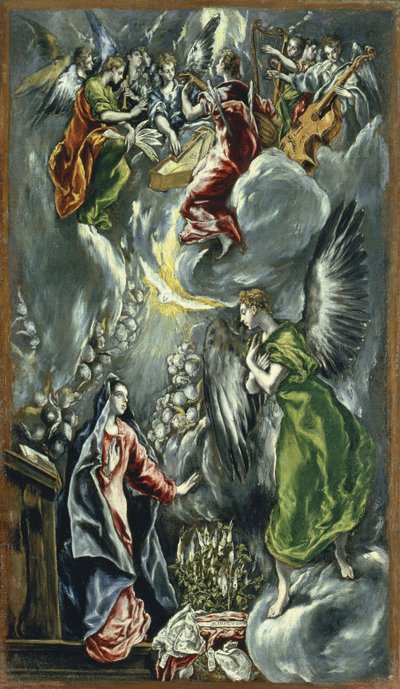 Bebudelsen, ca 1596-1600 av El Greco