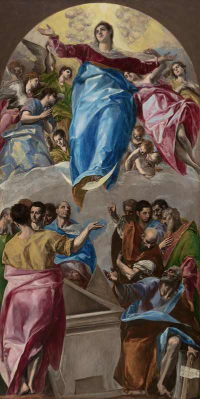 The Assumption of the Virgin, 1577-79. av El Greco