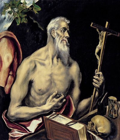 Den angrende hellige Hieronymus av El Greco