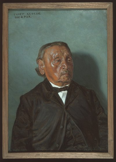 Sjef Keokuk, Sac & Fox av Elbridge Ayer Burbank