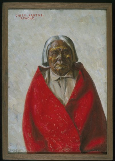 Sjef Santos av Elbridge Ayer Burbank
