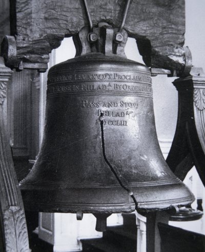Die Freiheitsglocke, gegossen 1752 von Nicolas d