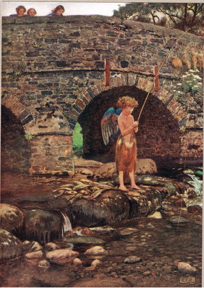 A Blind Child, illustrasjon fra 