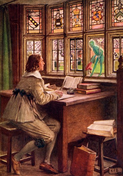 Illustrasjon til diktet Madrigal av Shakespeare, fra boken 