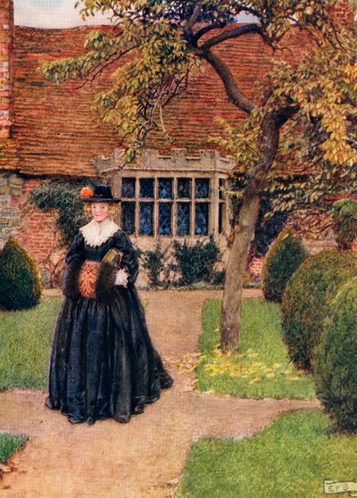 Illustrasjon til diktet The Poetry of Dress av Herrick, fra boken 