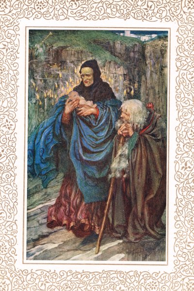 The Infant Arthur is found..., illustrasjon fra 