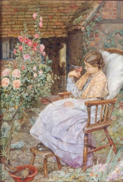 For, hva er stemmene til fugler, Ay, og til dyr, – men av Eleanor Fortescue-Brickdale