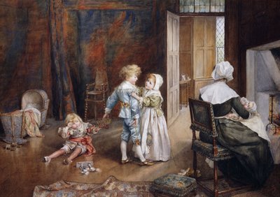 Den lille fredsstifter, 1895 av Eleanor Manly
