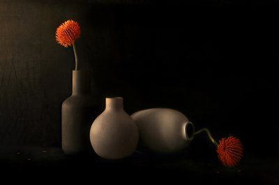 Stilleben med appelsinblomster av Elena Arjona
