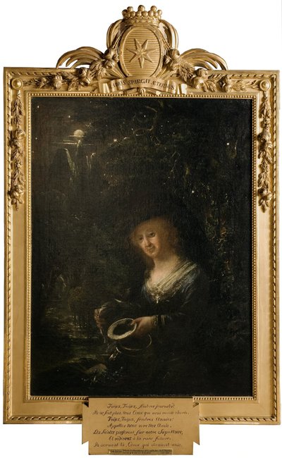 Maria Gyllenstierna von Lundholm (1716-1783), Baronin, verheiratet mit dem Ratsherrn Baron Esbjörn Kristian Reuterholm av Elias Martin