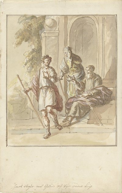 Jakob flykter fra foreldrehjemmet av Elias van Nijmegen