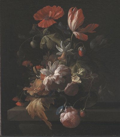 Blomster i en bolle av Elias van den Broeck