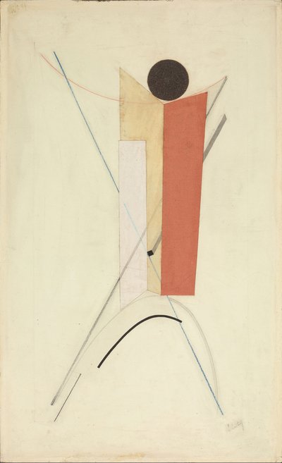 Proun 43 Variant, ca. 1922. av Eliezer Markowich Lissitzky