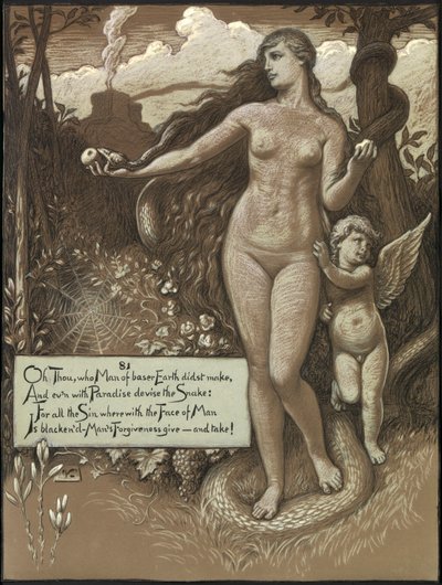(Illustrasjon til Rubáiyát av Omar Khayyám) I begynnelsen av Elihu Vedder