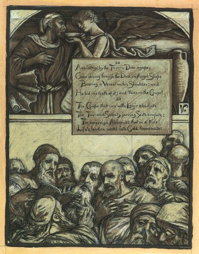 (Illustrasjon til Rubáiyát av Omar Khayyám) De rystende sektene av Elihu Vedder