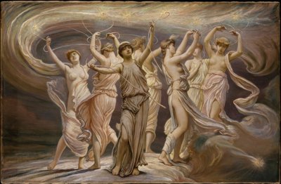 Pleiadene av Elihu Vedder