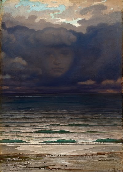Hukommelse. 1870 av Elihu Vedder