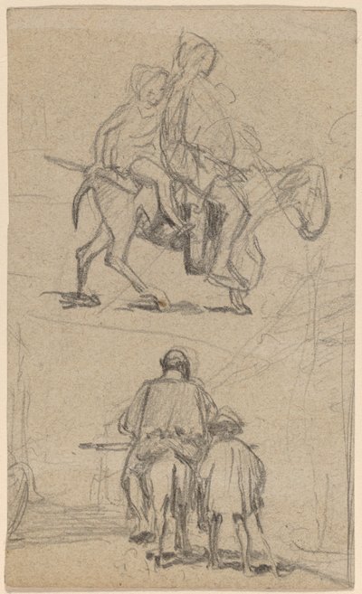 Far, sønn og esel av Elihu Vedder
