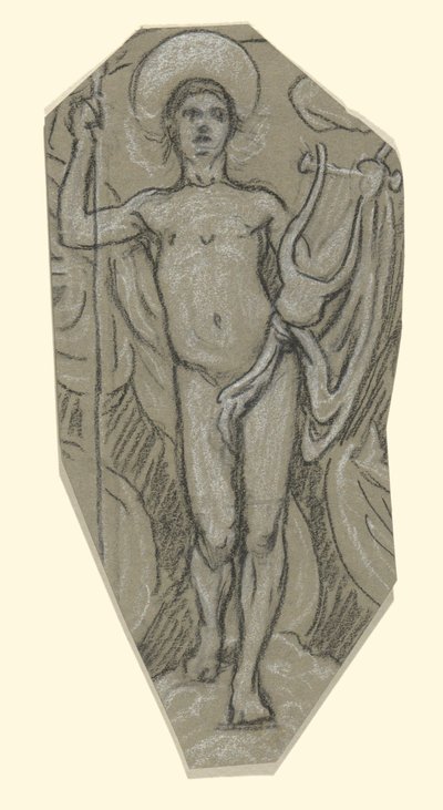 Studer for Apollo av Elihu Vedder