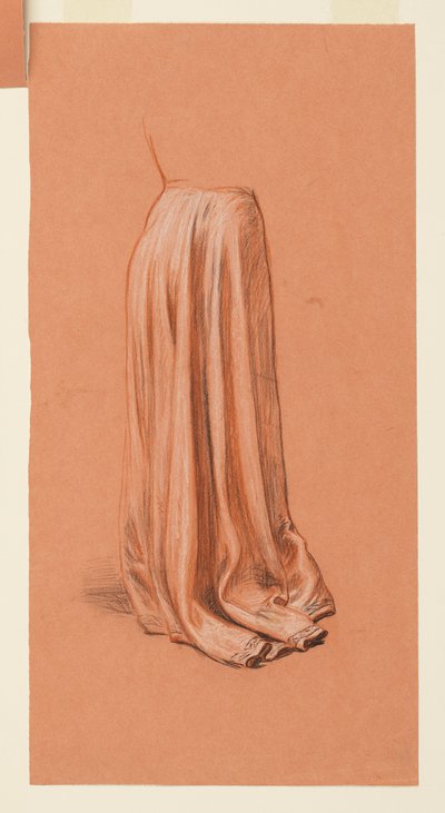 Studie for "Bryllupsprosesjon" av Elihu Vedder