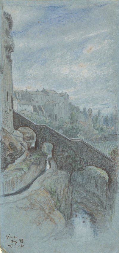 Viterbo av Elihu Vedder