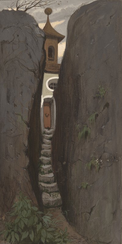Glasert, c. 1877. av Elihu Vedder