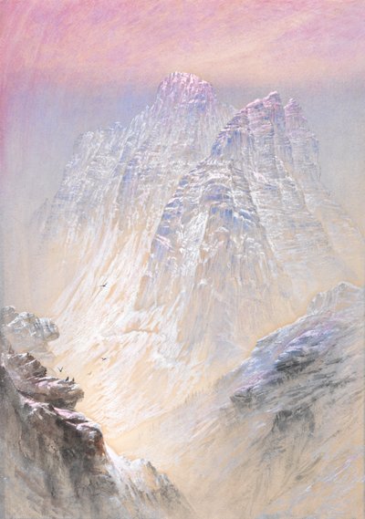 Sasso di Pelmo sett fra St. Luzia, Tyrol av Elijah Walton