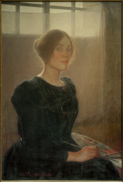 Selvportrett av Elin Danielson Gambogi