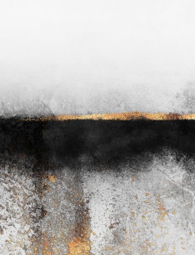 Abstrakt Gold Line av Elisabeth Fredriksson