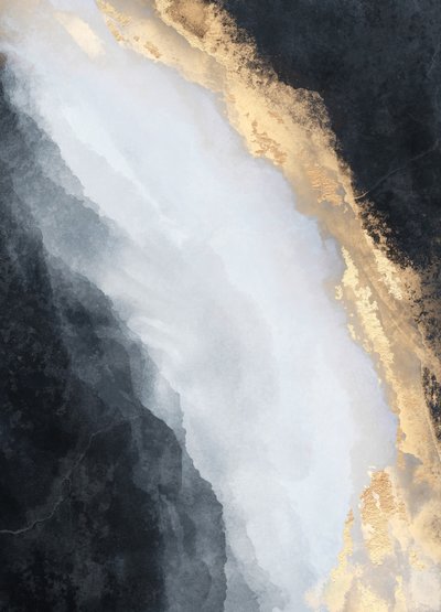 Golden Black Flow av Elisabeth Fredriksson