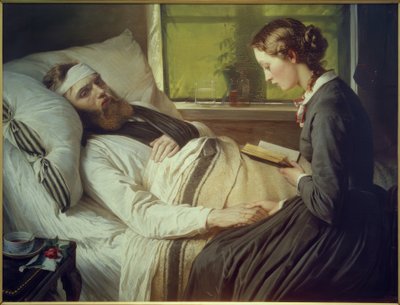 E. Jerichau-Baumann, Den sårede Solda av Elisabeth Jerichau Baumann