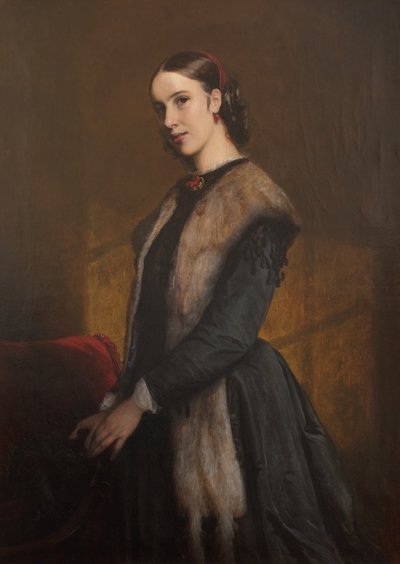 Forfatteren Emma Kraft av Elisabeth Jerichau Baumann