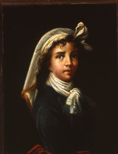 Ung kvinne, ca. 1880 (olje på lerret) av Elisabeth Louise (after) Vigee Lebrun