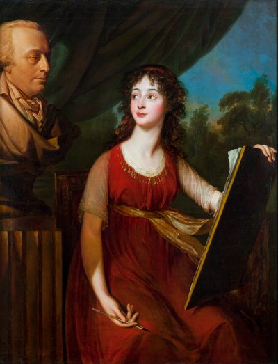 Portrett av grevinne Maria Vasilyevna Kochubey 1779-1844. av Elisabeth Louise Vigee Lebrun