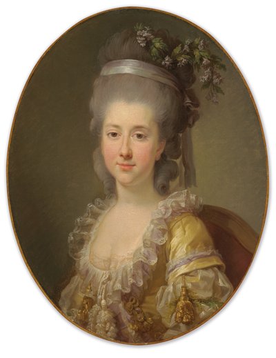 Portrett av grevinne Urszula Potocka, født Zamoyska av Elisabeth Louise Vigee Lebrun