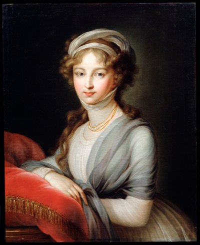 Portrett av keiserinne Elizabeth Alexeievna, c1795 av Elisabeth Louise Vigee Lebrun