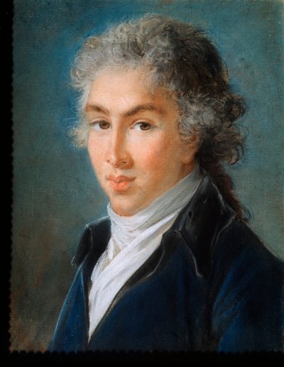 Portrett av prins Ivan Baryatinsky, slutten av 1700- eller begynnelsen av 1800-tallet av Elisabeth Louise Vigee Lebrun