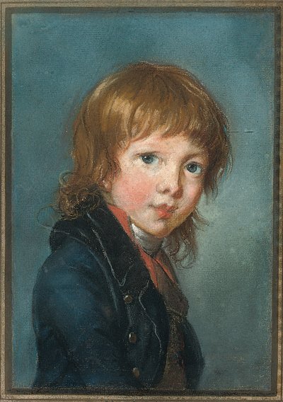 Portrett av en gutt, 1801 av Elisabeth Louise Vigee Lebrun