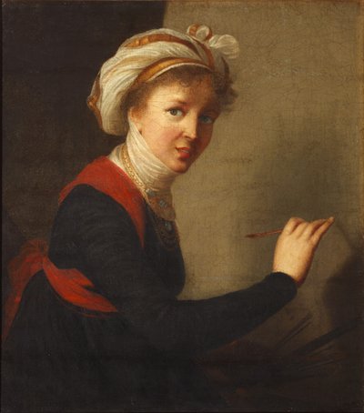 Selvportrett, 1800. av Elisabeth Louise Vigee Lebrun