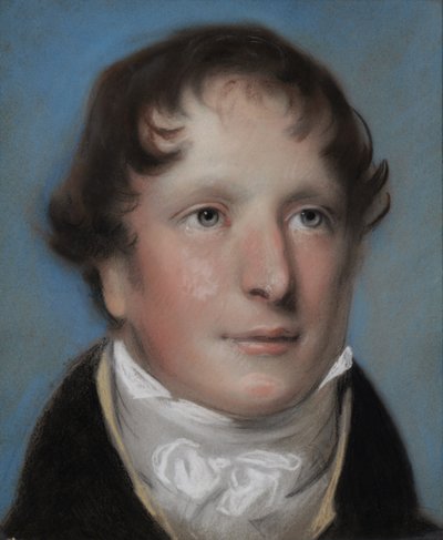 Edward Pretty, første kurator for Maidstone Museum av Eliza Anne Drummond