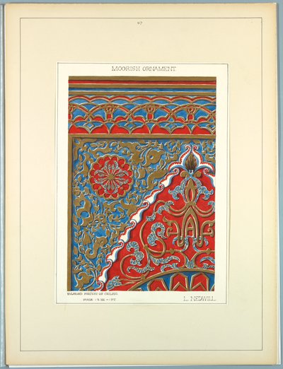 Historisk ornament, ca. 1900 av Elizabeth A. Nedwill