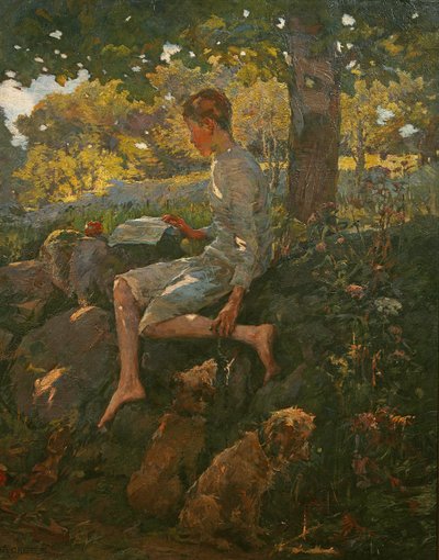 Den halve ferie, 1909 av Elizabeth Adela Stanhope Forbes
