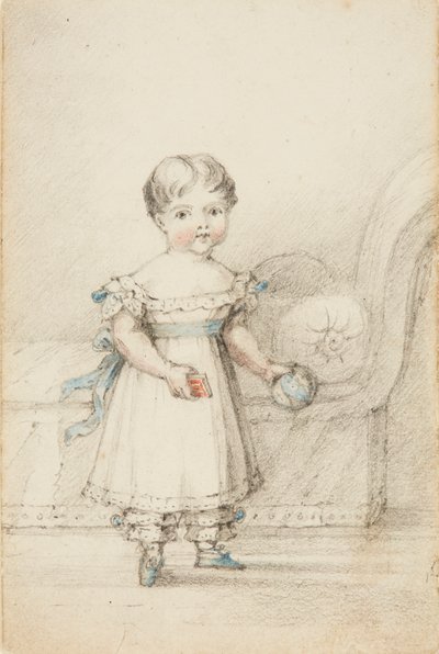 Dronning Victoria som barn av Elizabeth Keith née Lindsay Heathcote