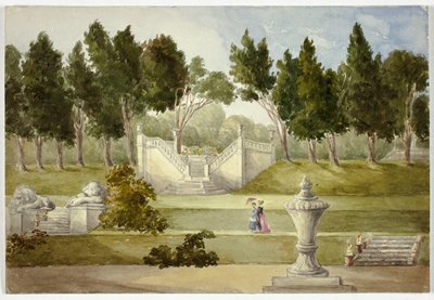 Hage ved Clifton Hall av Elizabeth Murray