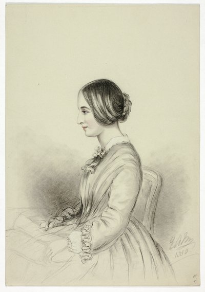 Portrett av Selina (Quin) Markham av Elizabeth Murray